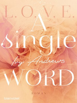 cover image of A single word